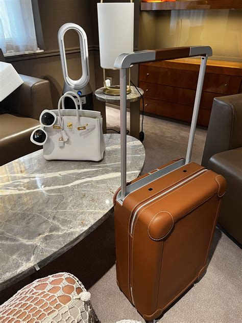 hermes suitcase|Hermes carry on bag.